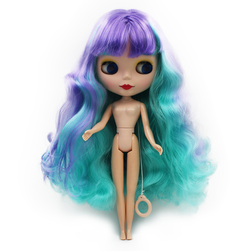 Fashion BJD Factory Neo Blyth Doll Nude Can Changed Makeup Dress DIY 1/6 Ball J 